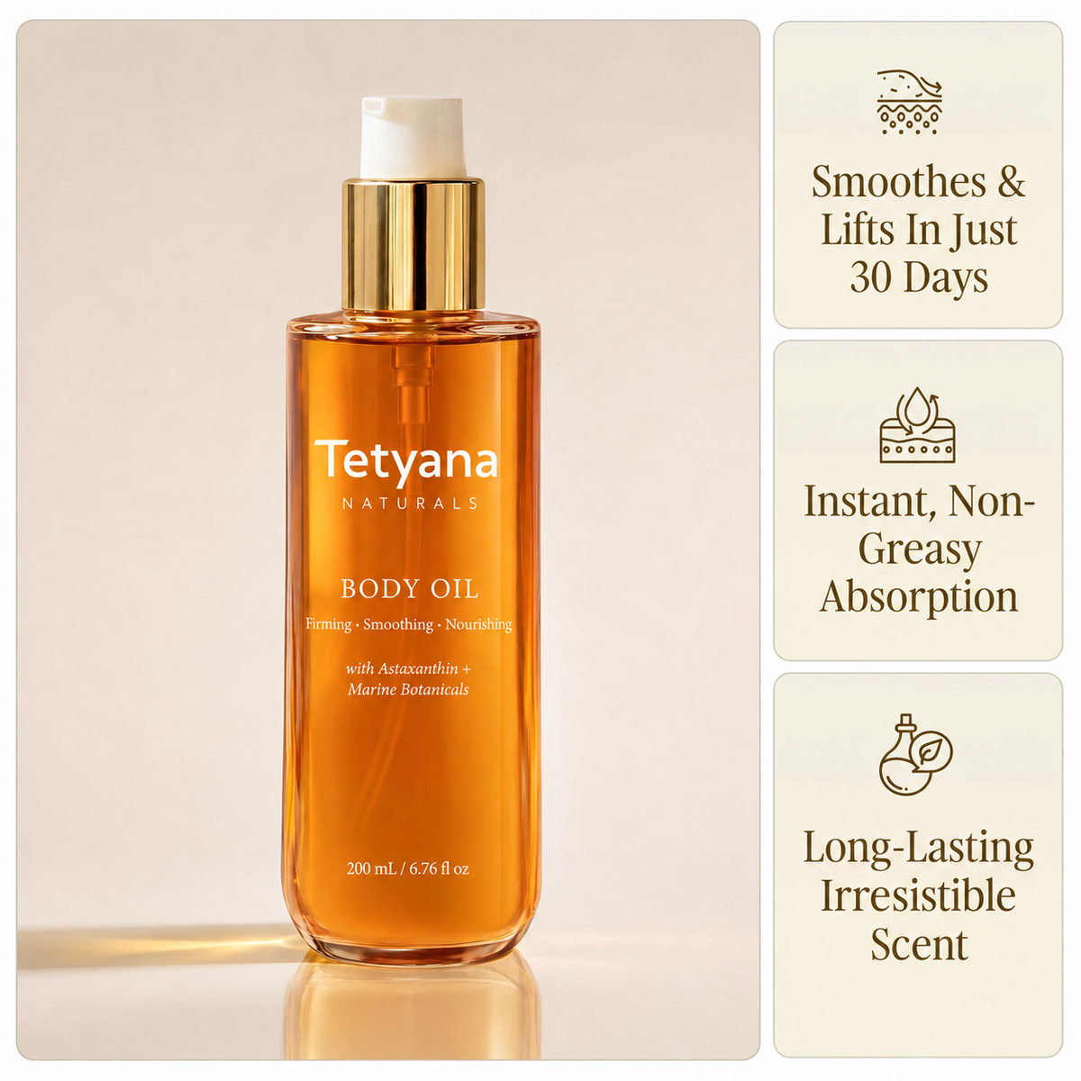 Tetyana Naturals Body Oil